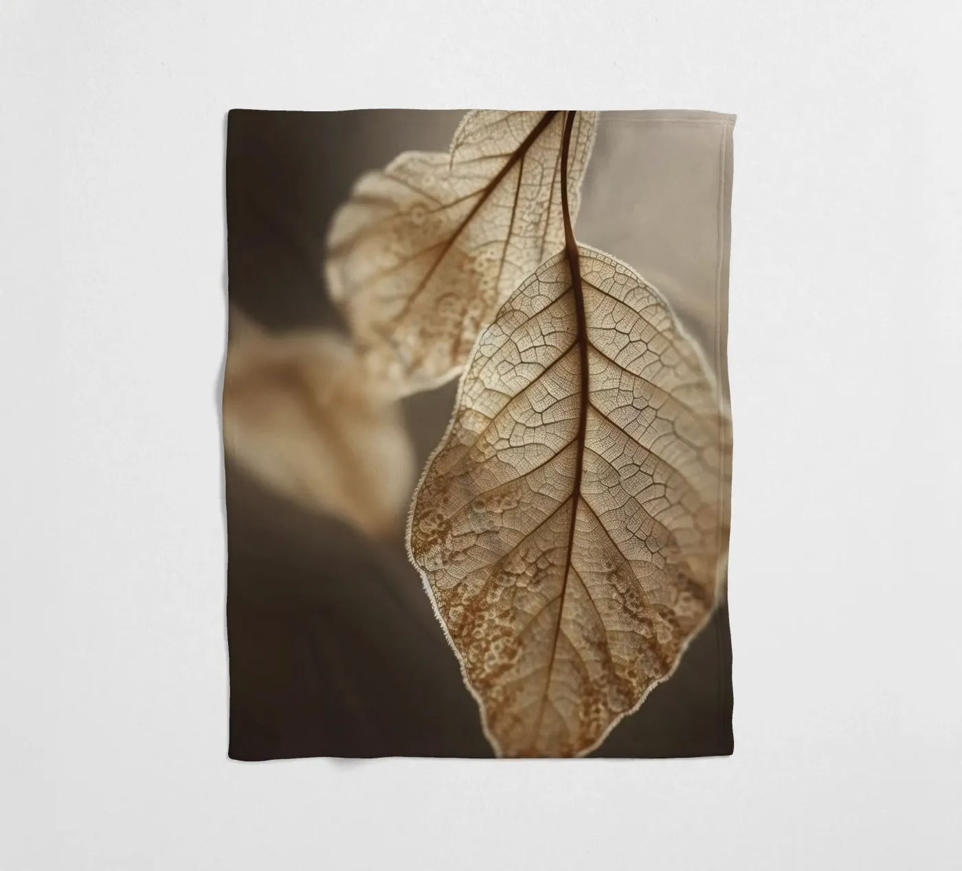 Leaf Macro fleecedeken van treechild