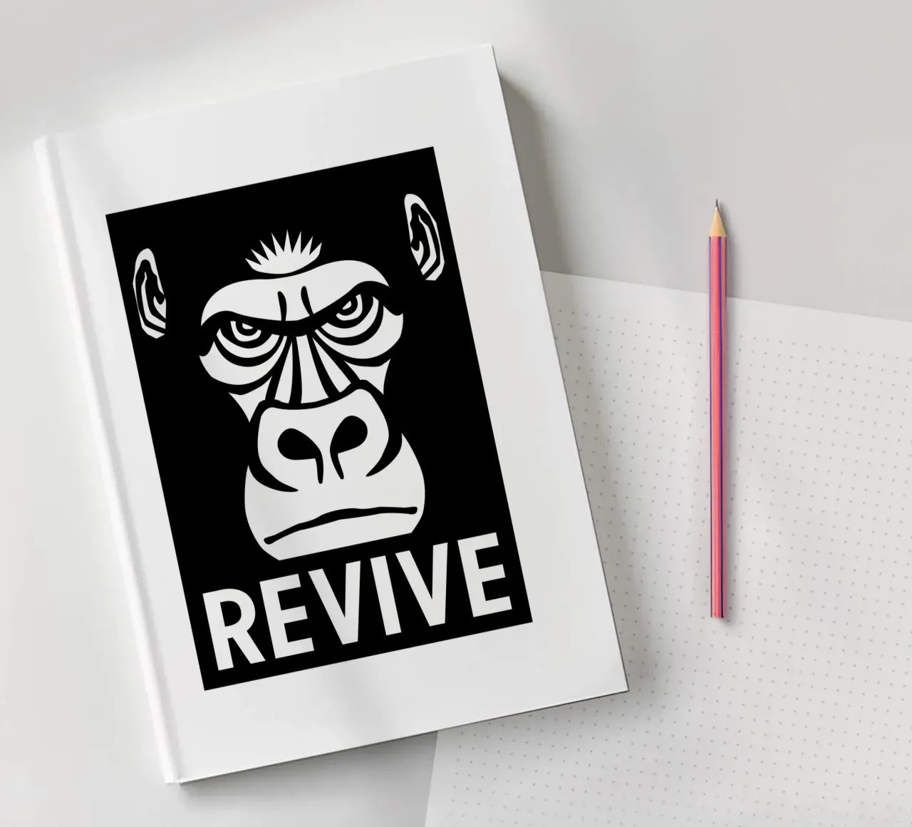 Revive Gorilla notebook by Asobōze