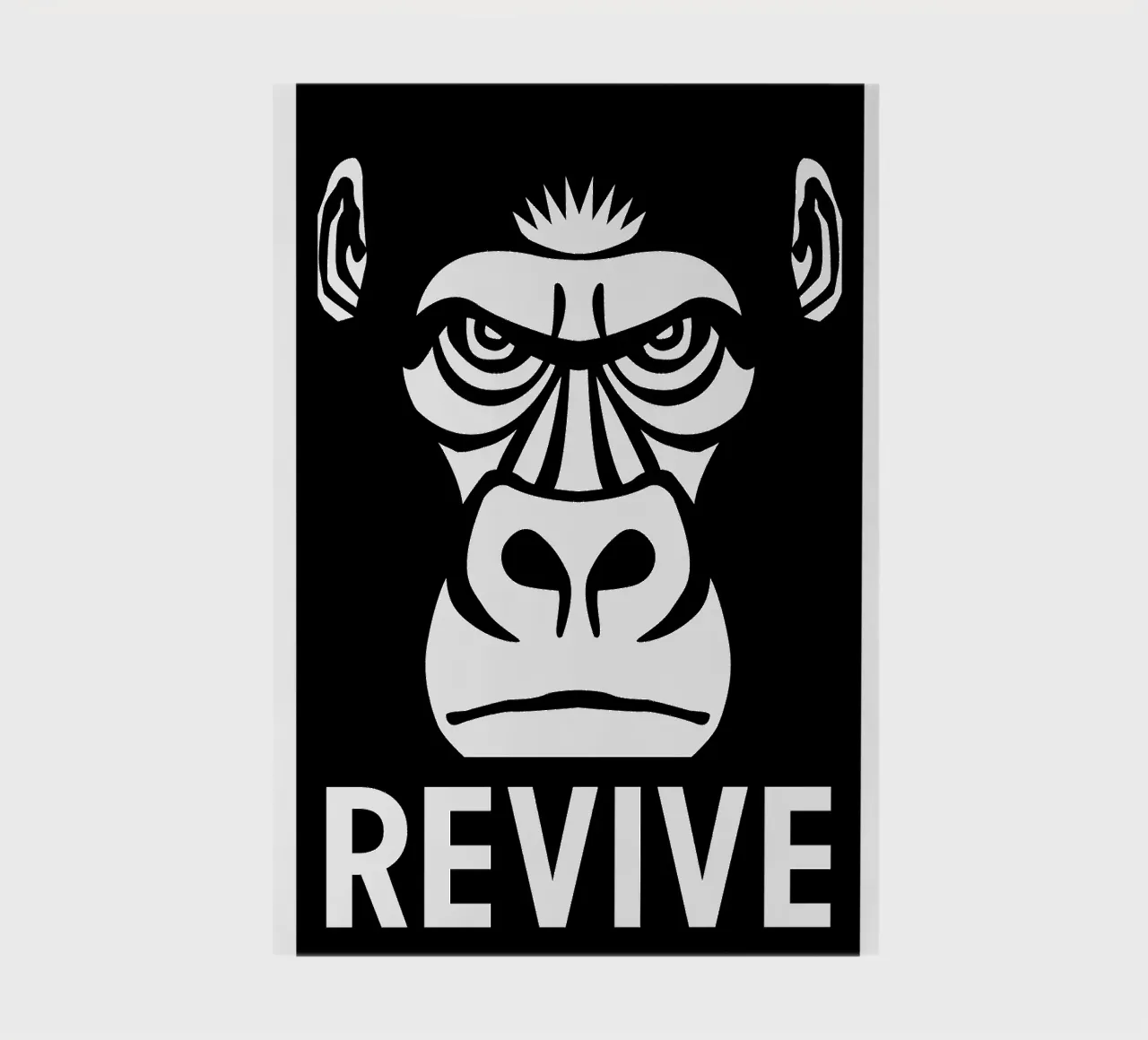 Revive Gorilla notebook by Asobōze