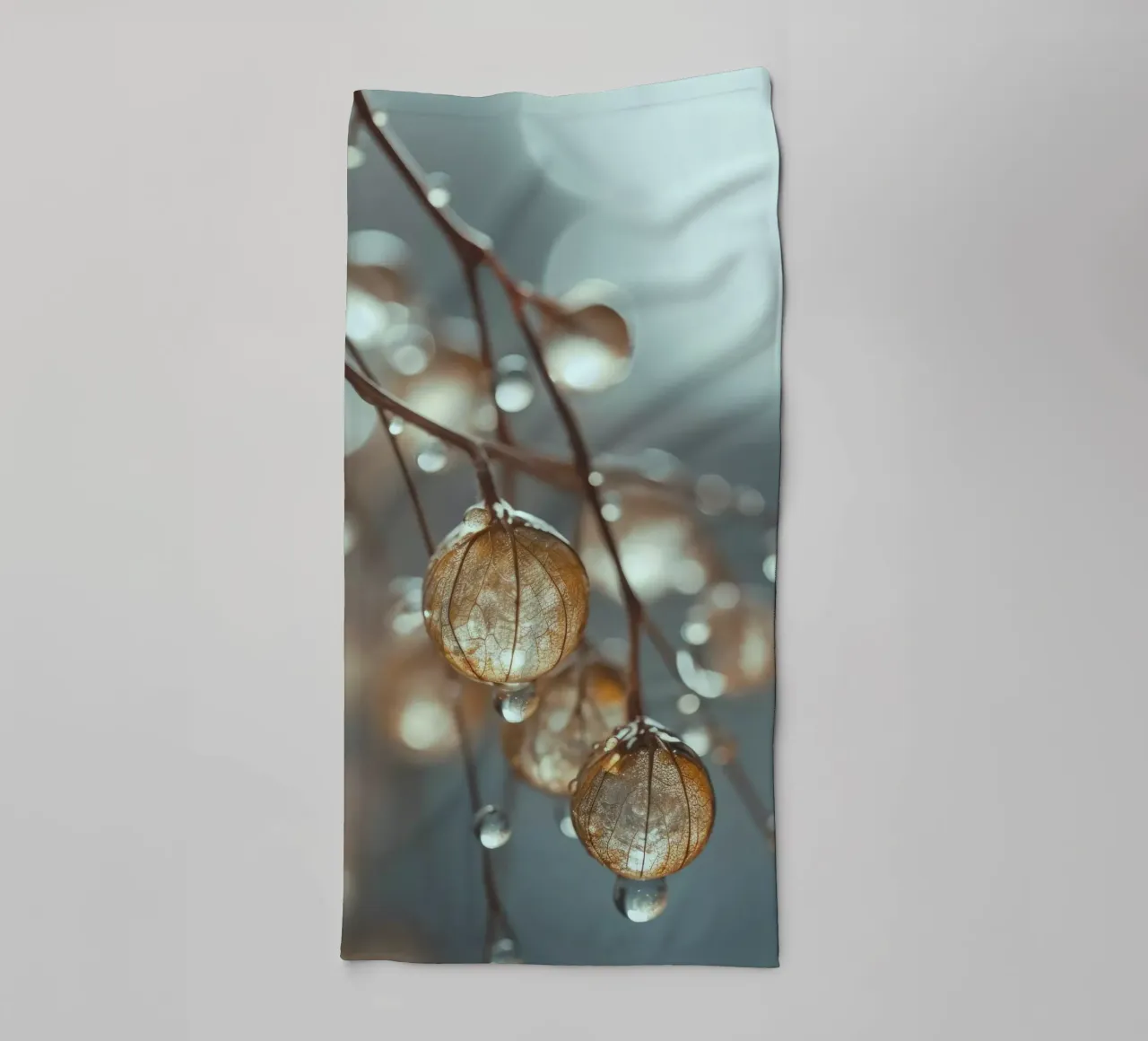 Tiny Glass Berries asciugamano da bagno da treechild