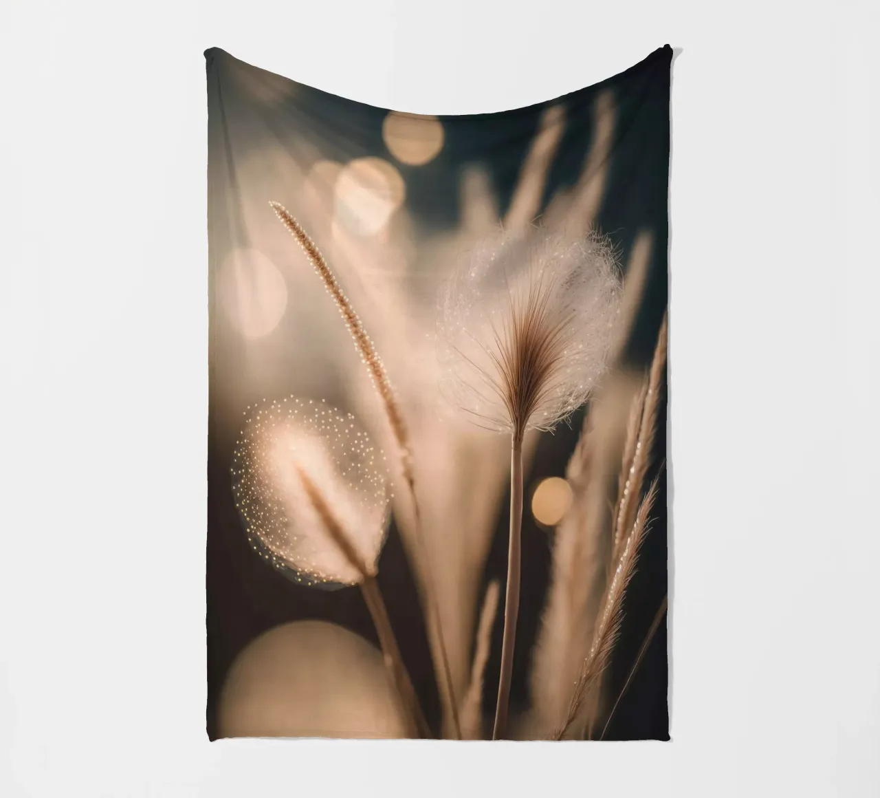 Tiny Light Dots Fleecedecke von treechild