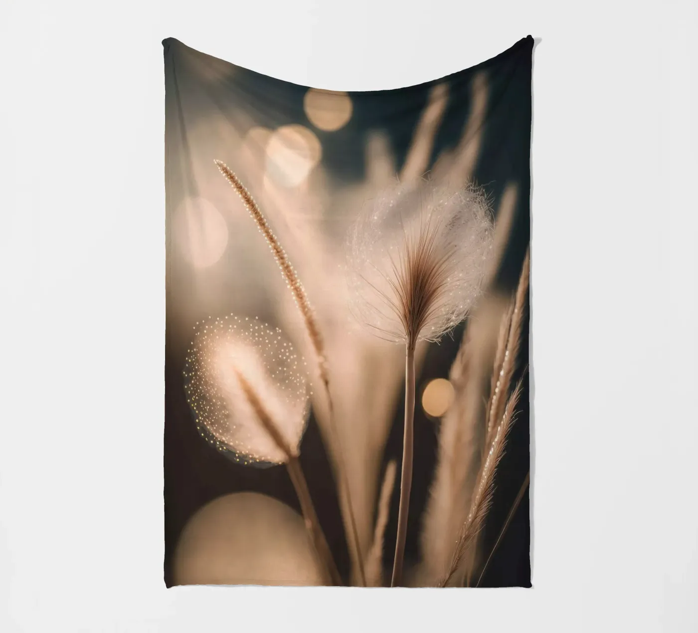 Tiny Light Dots Fleecedecke von treechild