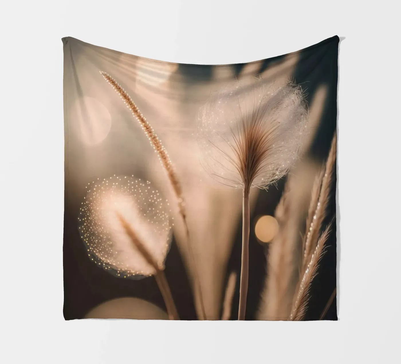 Tiny Light Dots Fleecedecke von treechild