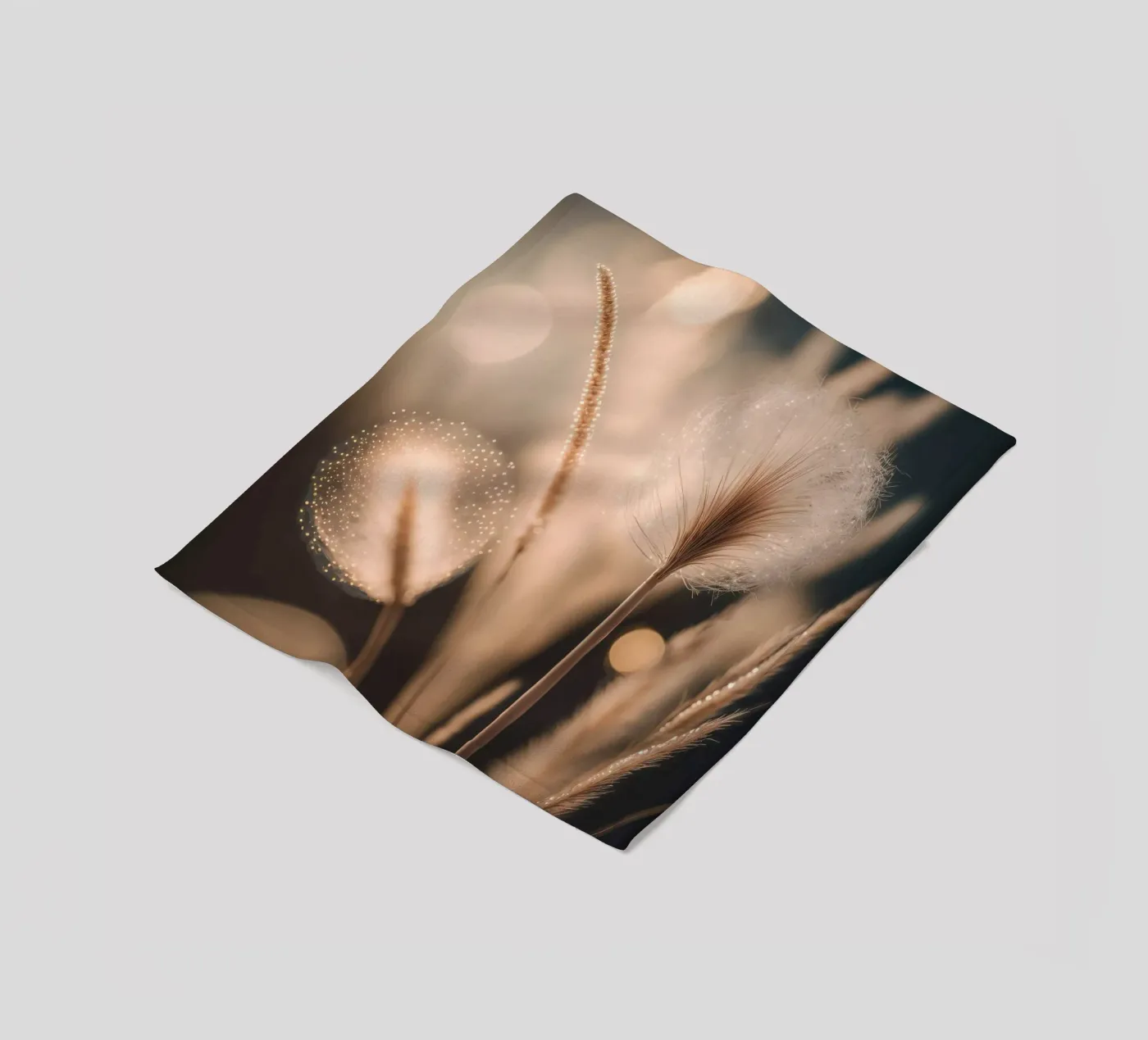 Tiny Light Dots Fleecedecke von treechild