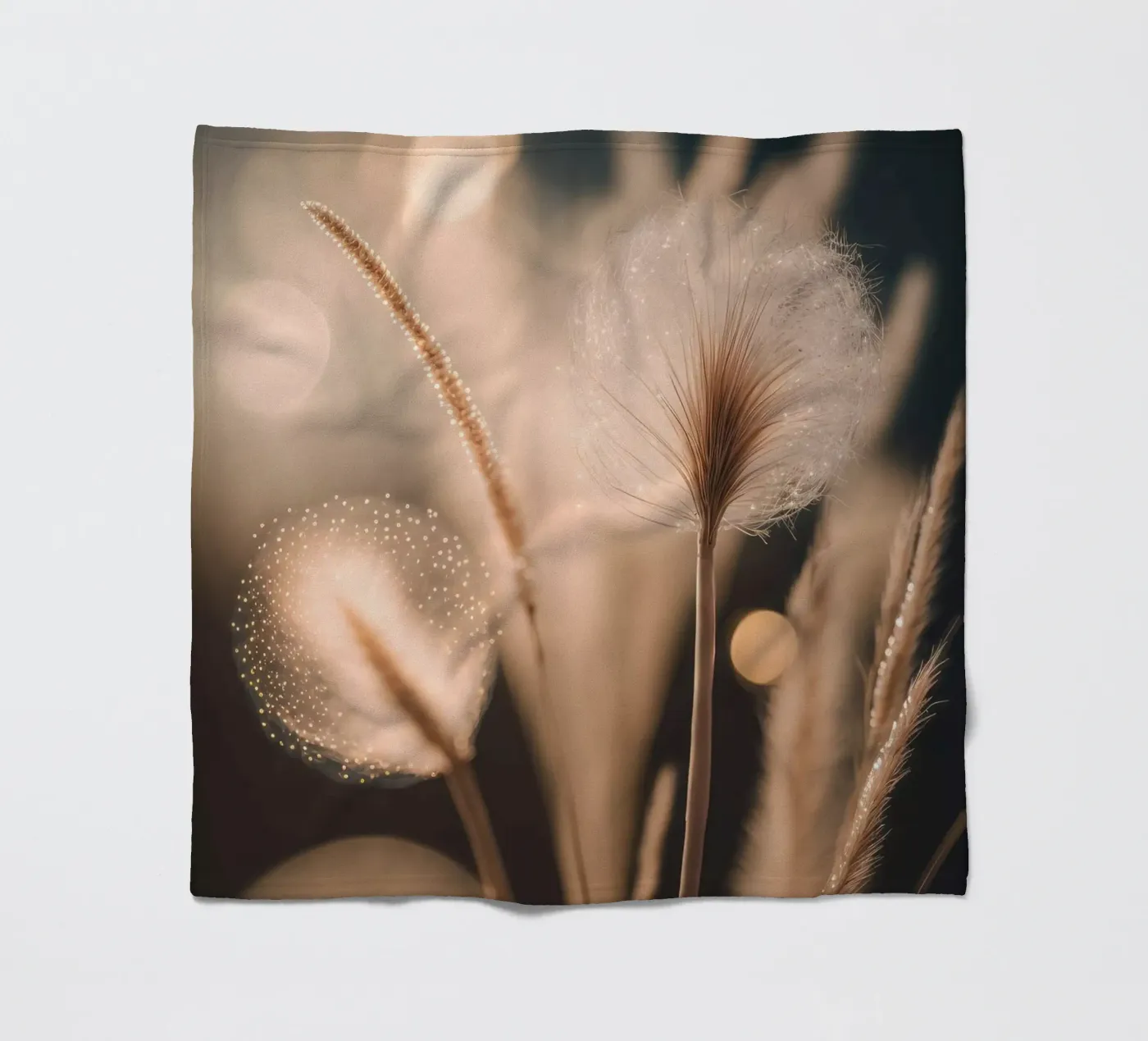 Tiny Light Dots Fleecedecke von treechild