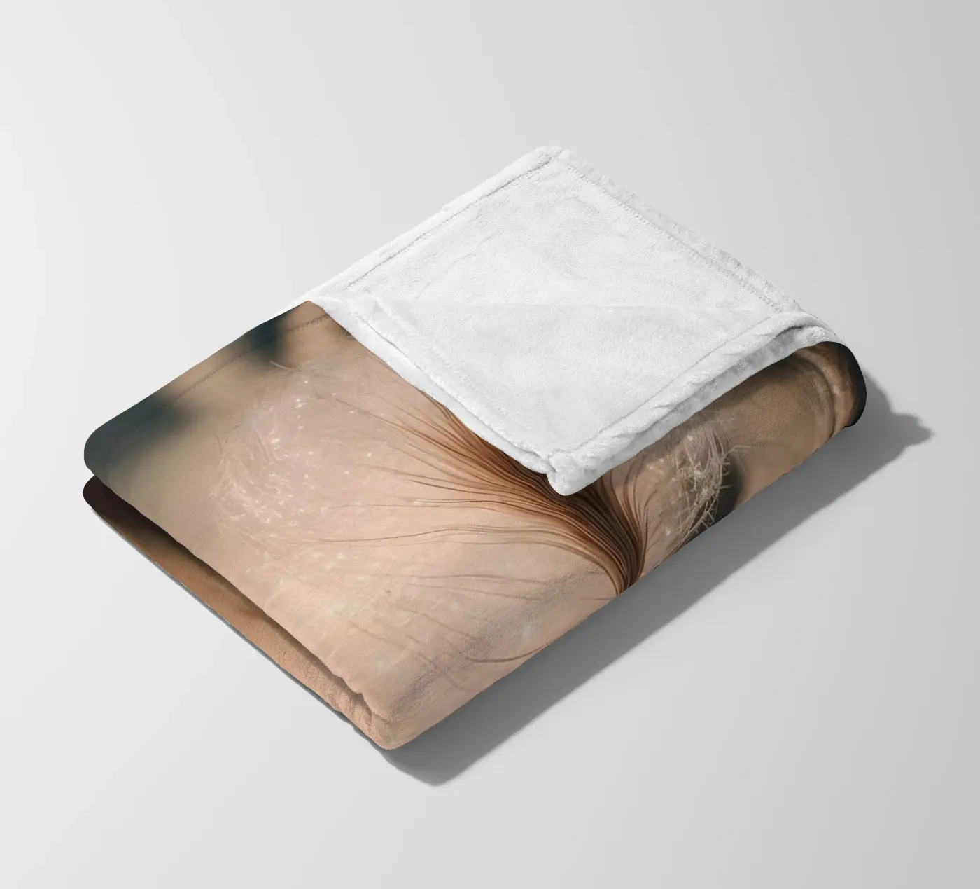 Tiny Light Dots Fleecedecke von treechild