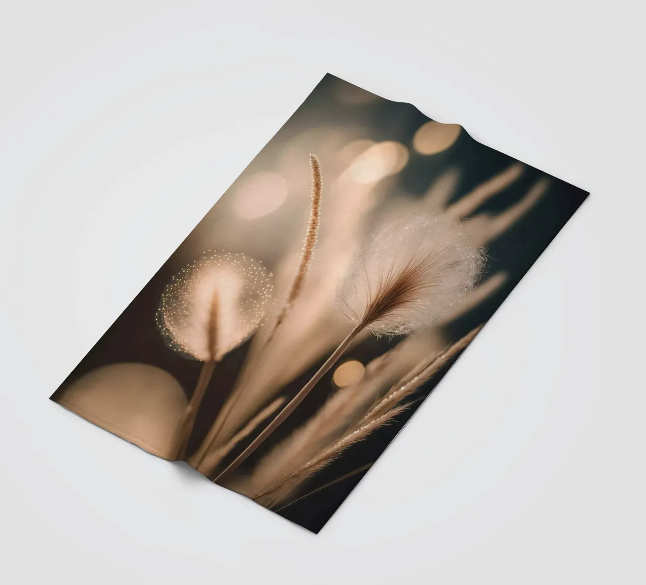 Tiny Light Dots Fleecedecke von treechild