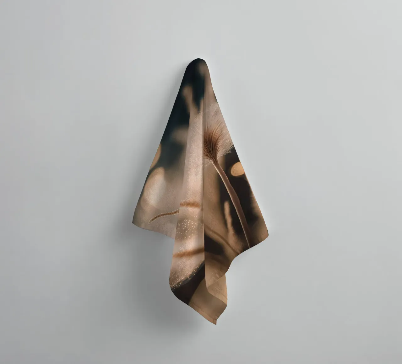 Tiny Light Dots towel by treechild