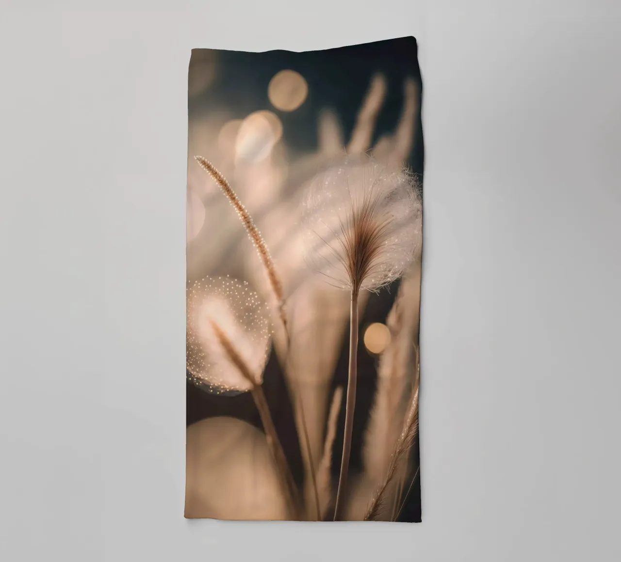 Tiny Light Dots towel by treechild