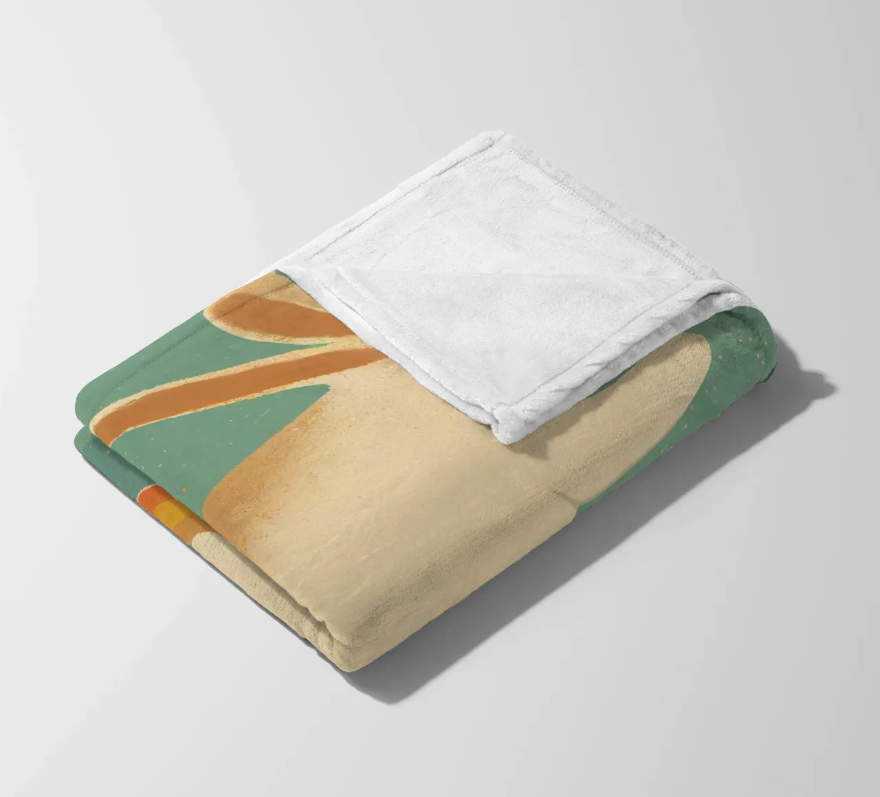 Bunny On Skateboard coperta in pile da treechild