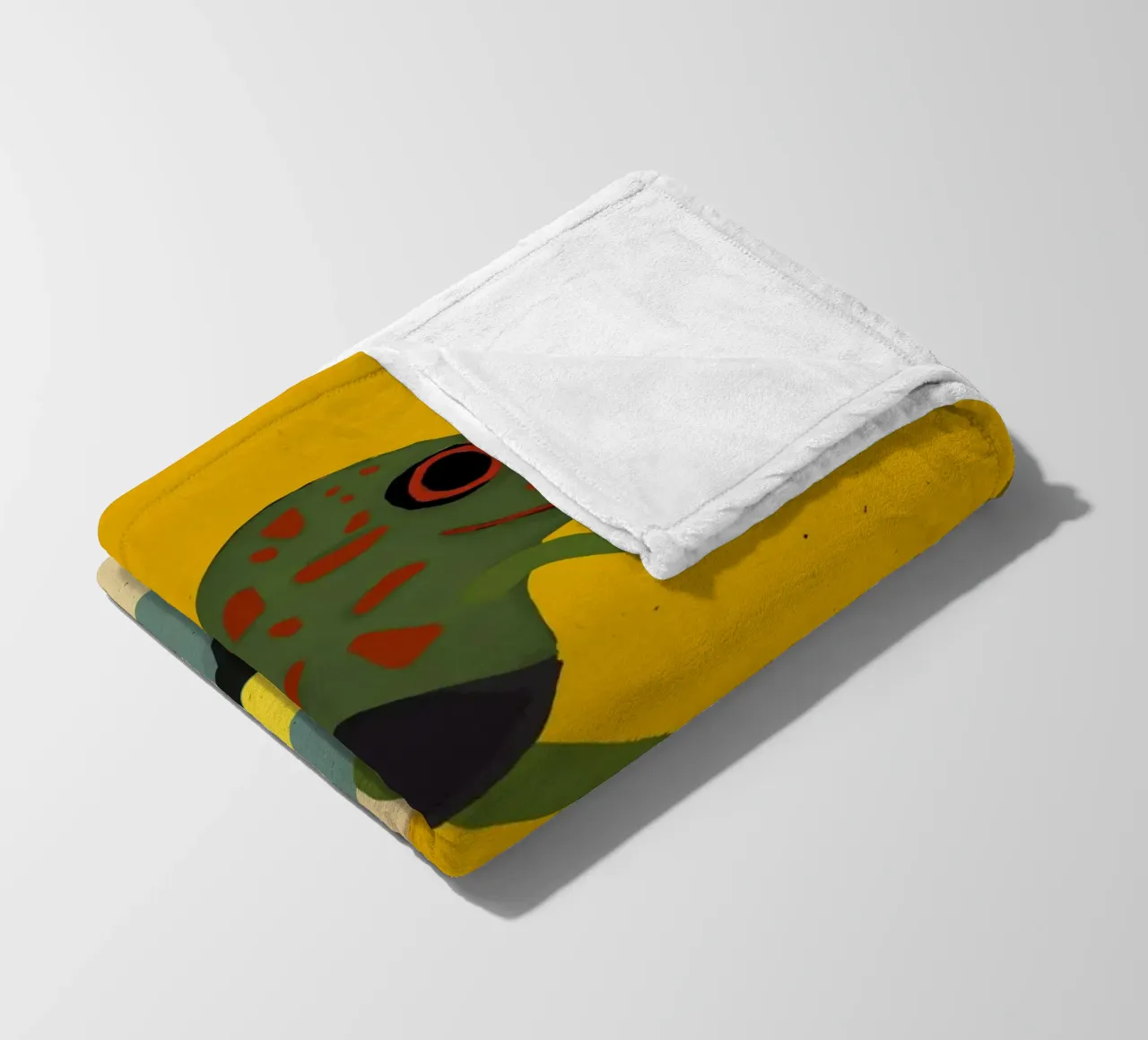 Skating Frog coperta in pile da treechild