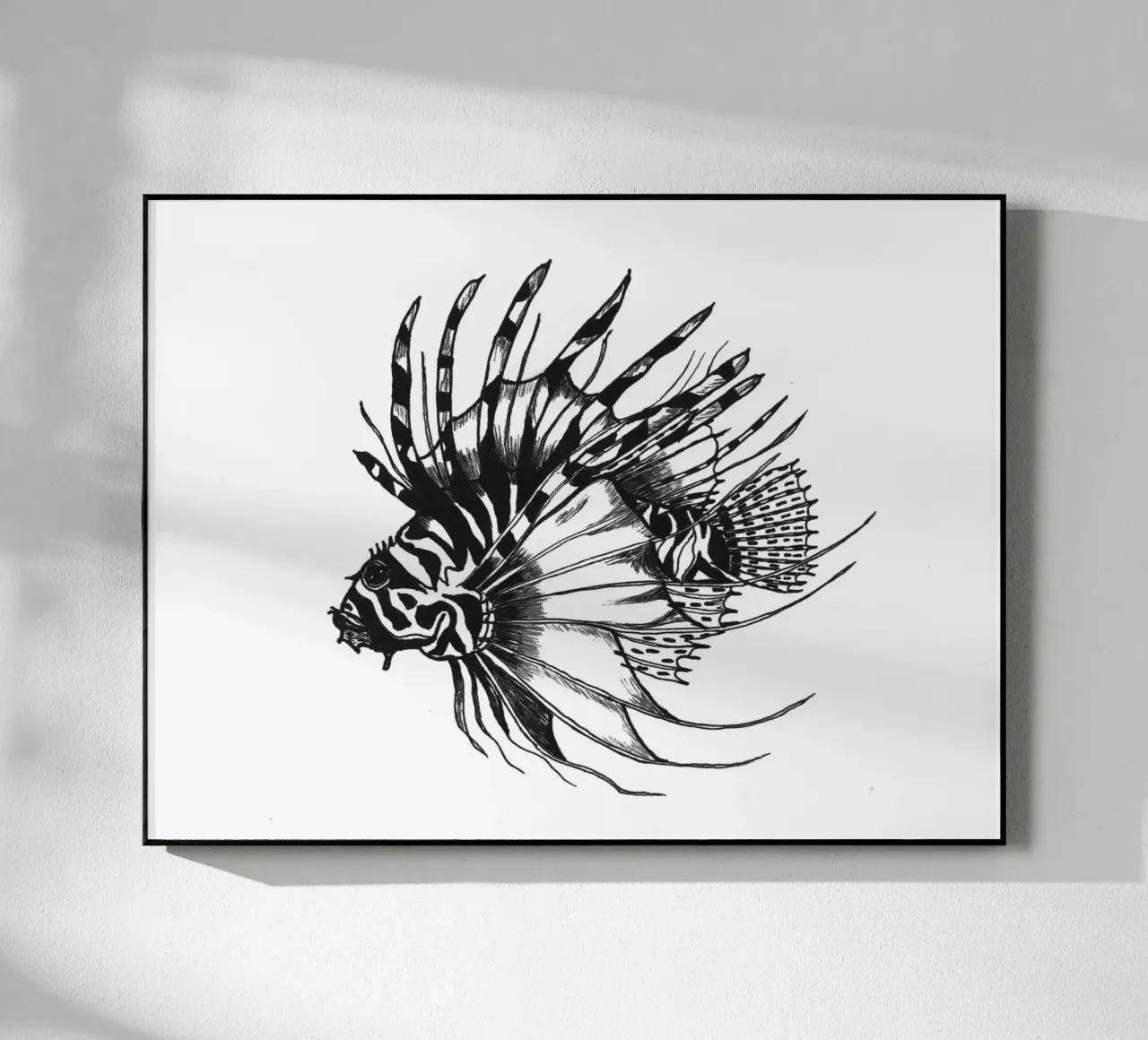 Stachelfisch plexiglass da naturelines