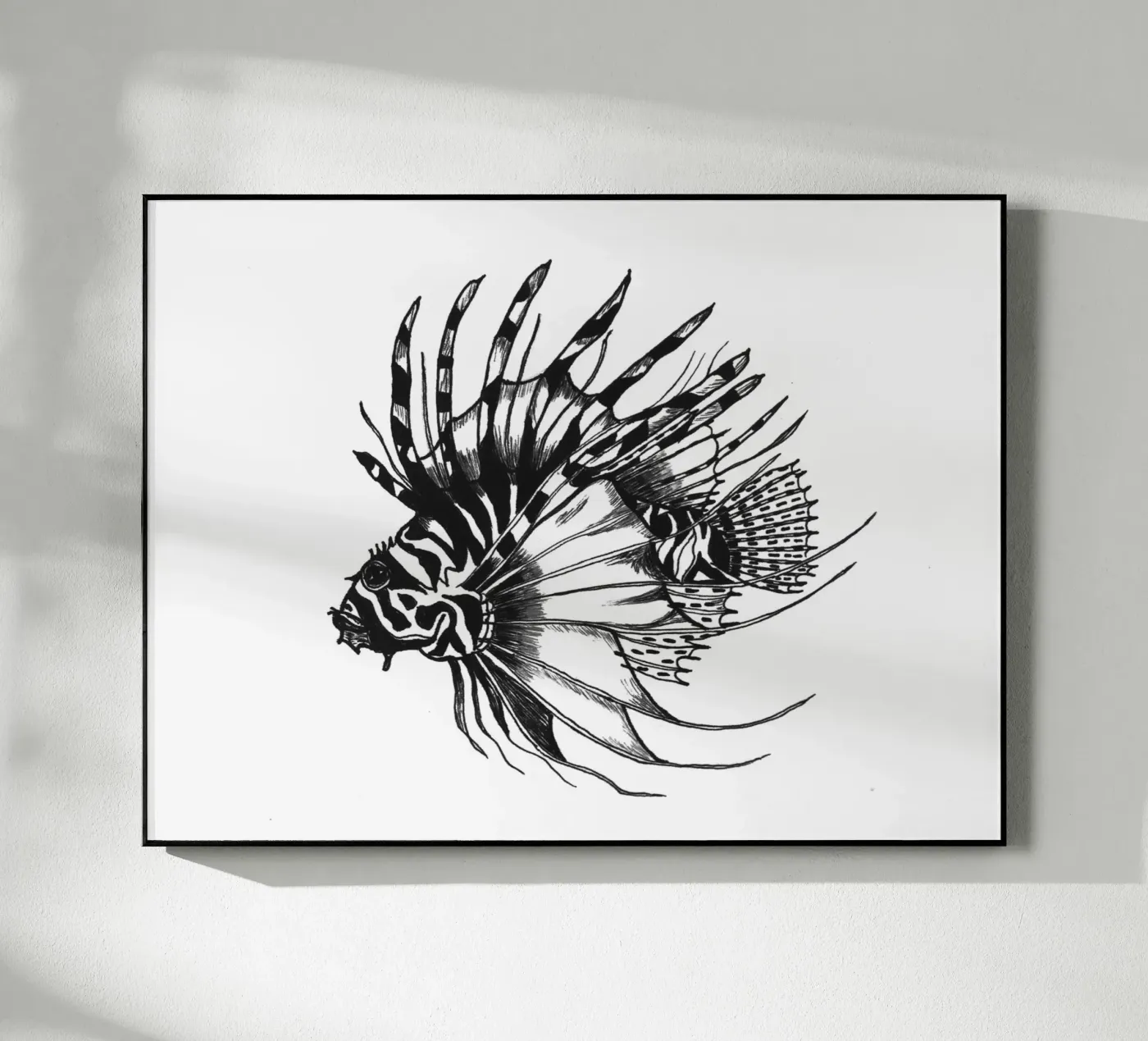 Stachelfisch plexiglass da naturelines