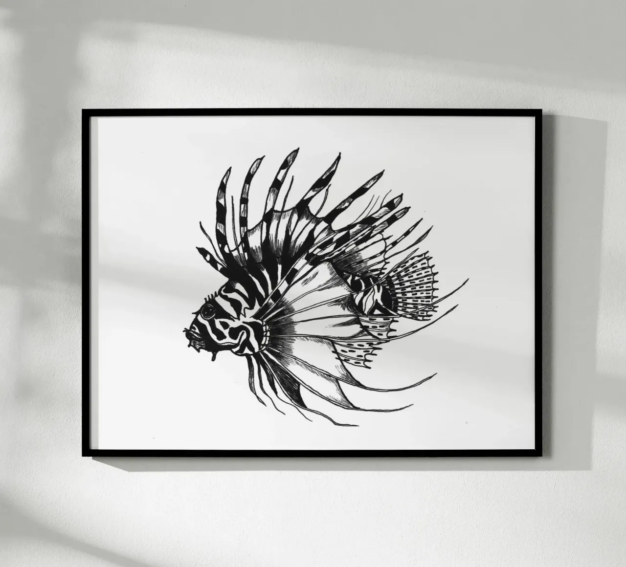 Stachelfisch poster da naturelines