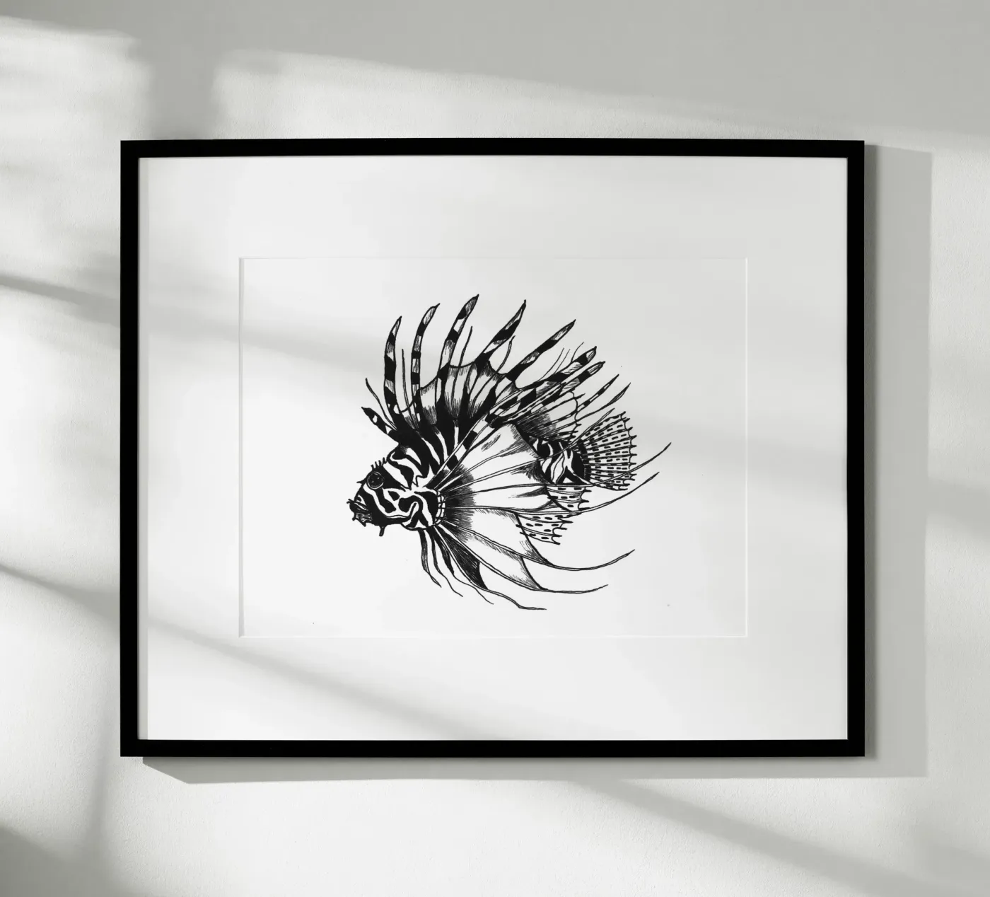 Stachelfisch poster da naturelines