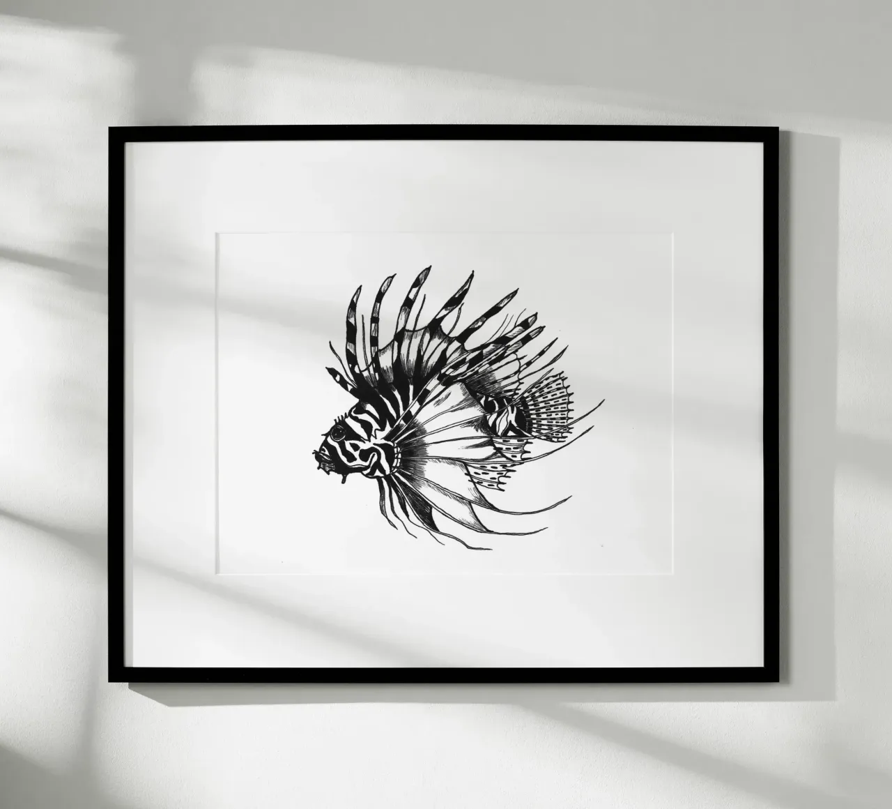 Stachelfisch poster da naturelines