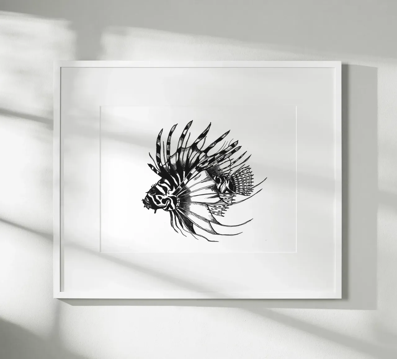 Stachelfisch poster da naturelines