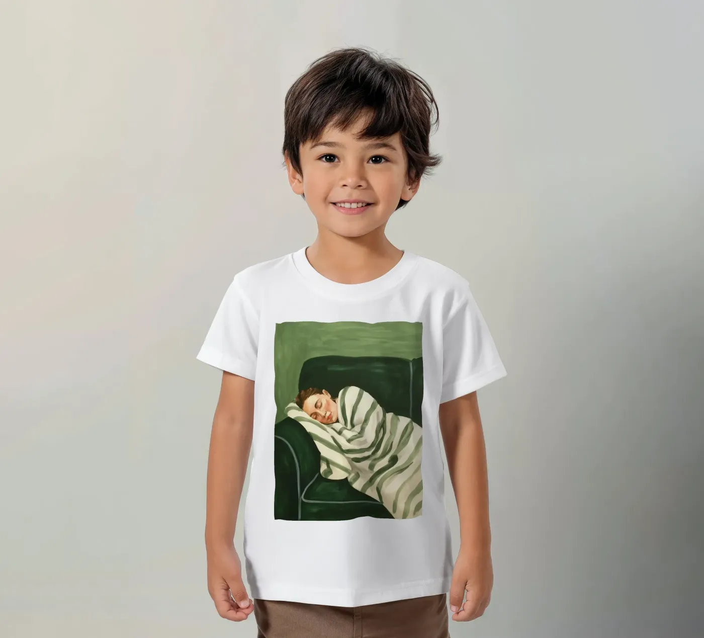 Rustig kinder t-shirt van Pillips Studio