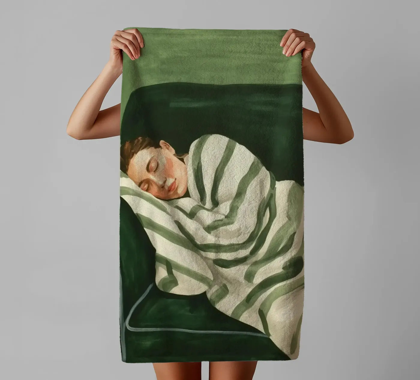 Rustig badhanddoek van Pillips Studio