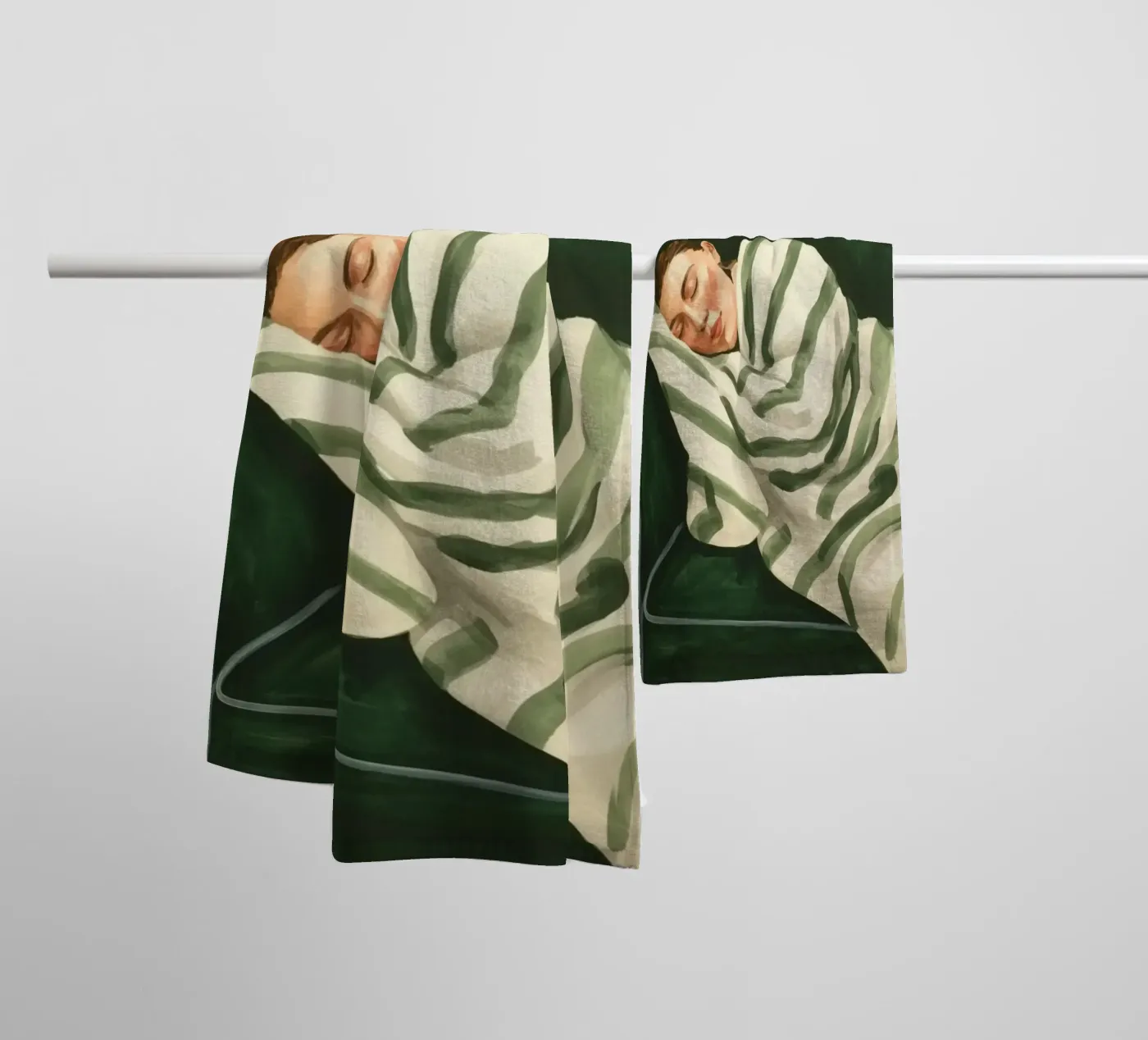 Rustig badhanddoek van Pillips Studio