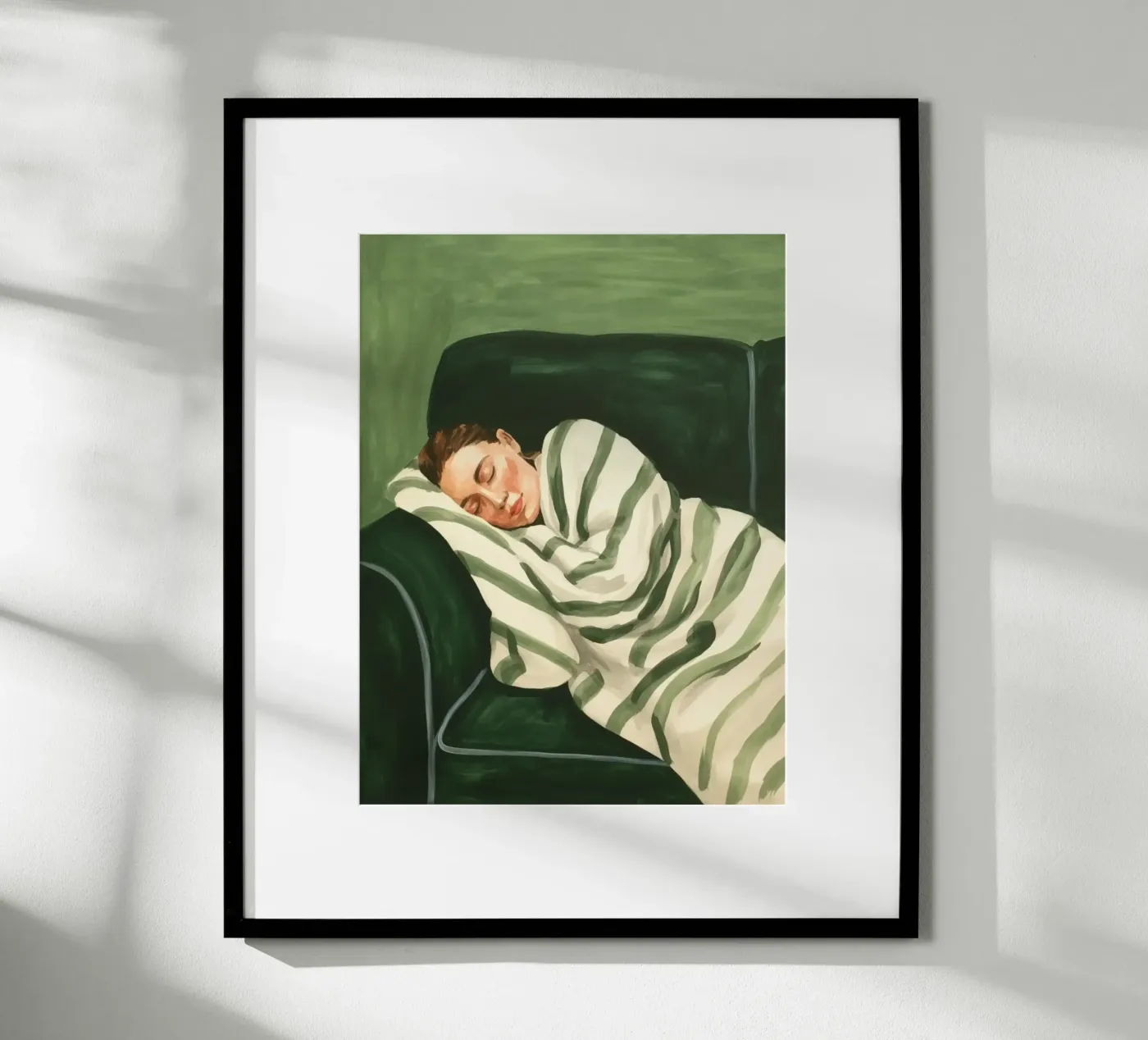 Friedlich Poster von Pillips Studio