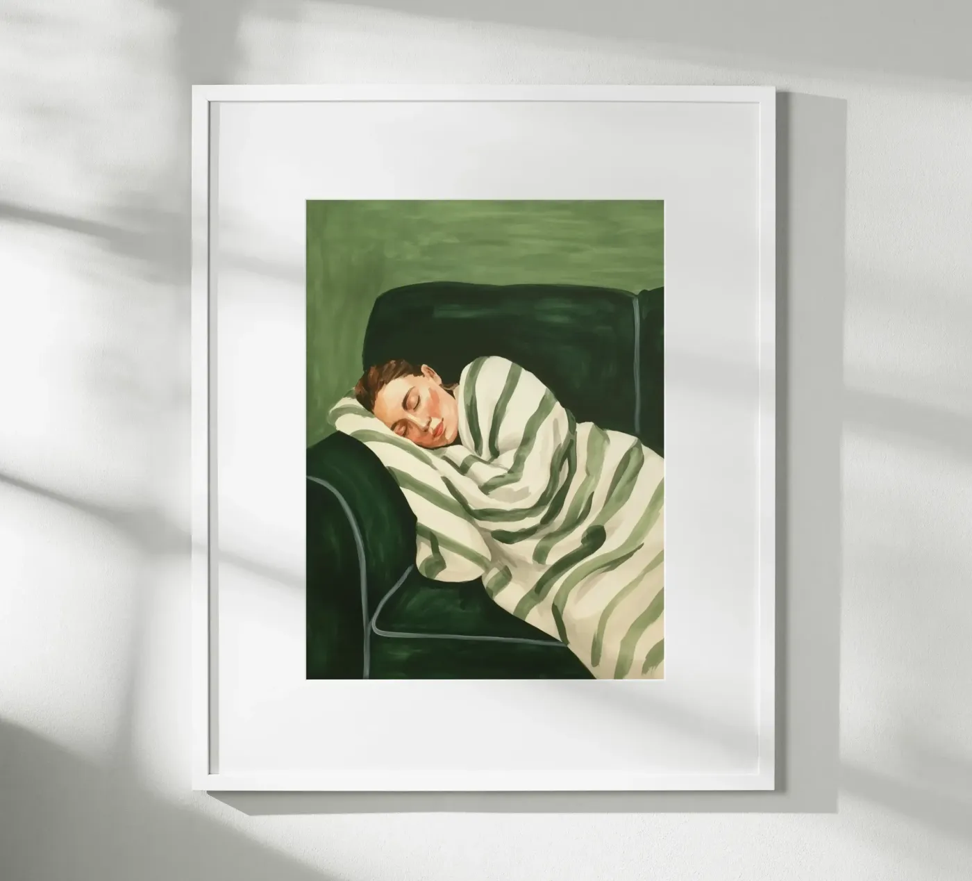 Friedlich Poster von Pillips Studio