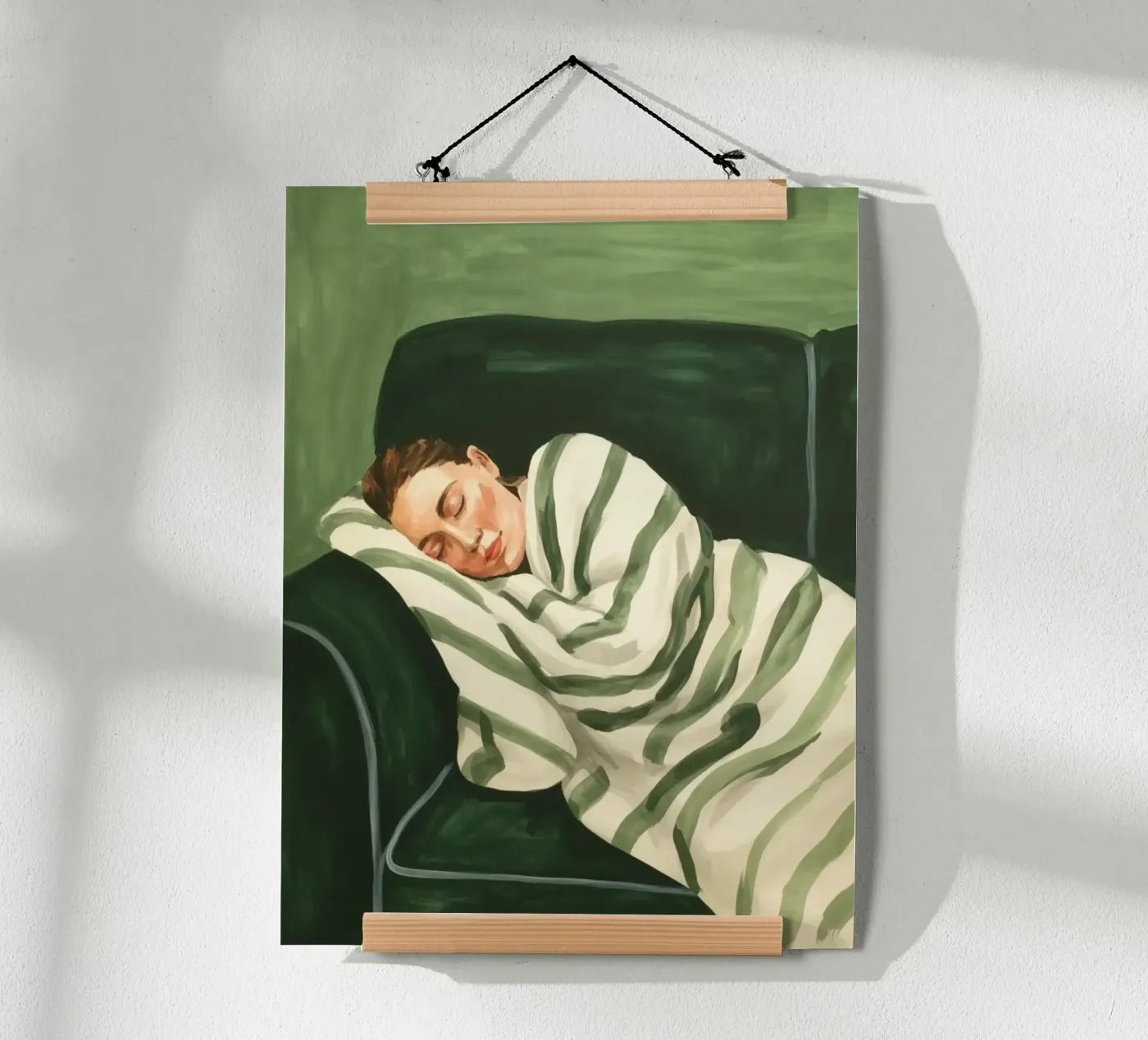 Friedlich Poster von Pillips Studio