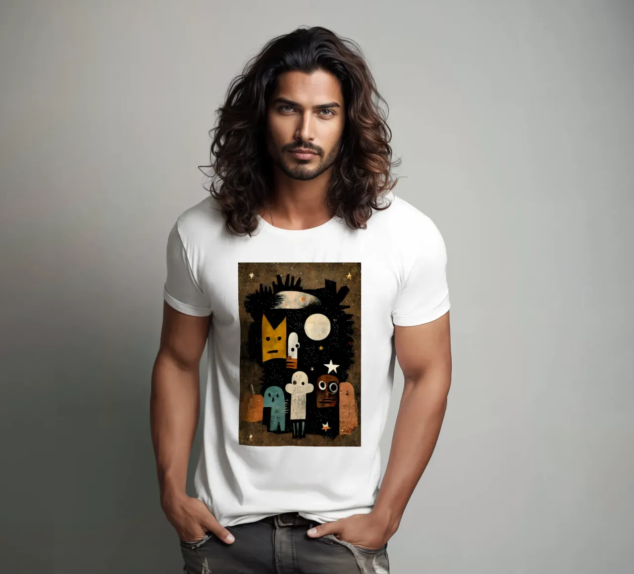 Me and My Spooky Friends t-shirt da treechild