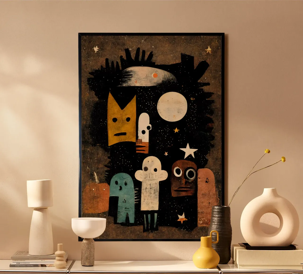 Me and My Spooky Friends carta hahnemühle da treechild