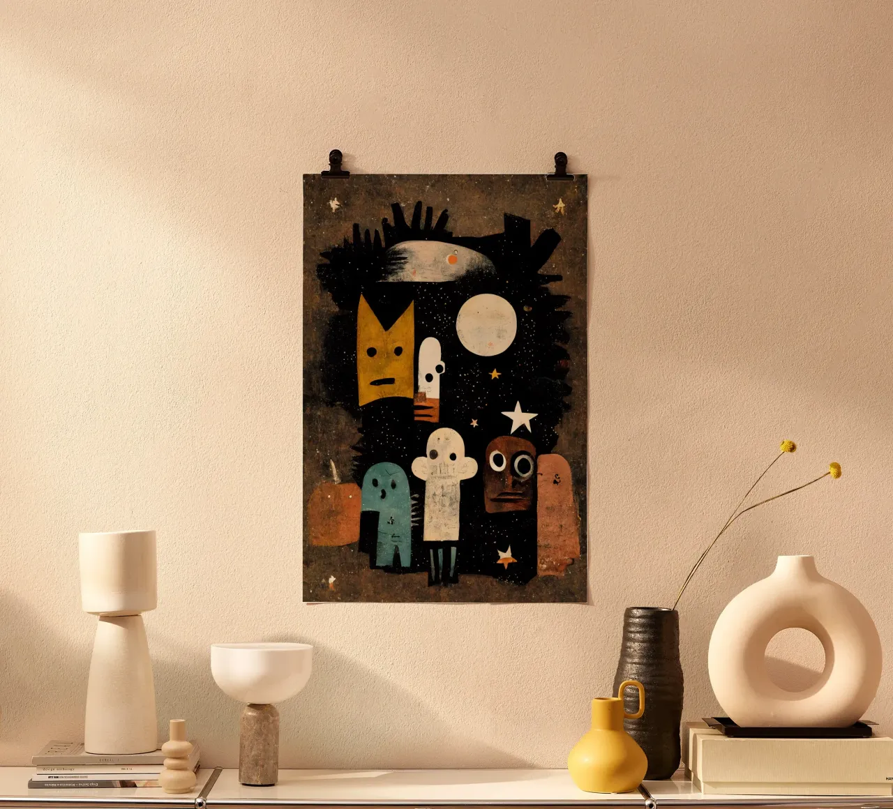 Me and My Spooky Friends carta hahnemühle da treechild