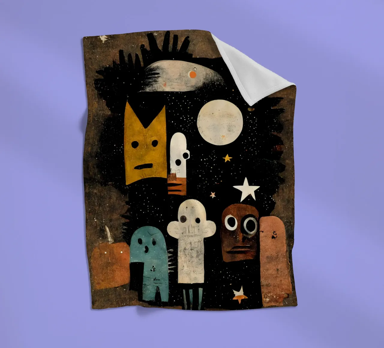 Me and My Spooky Friends coperta in pile da treechild