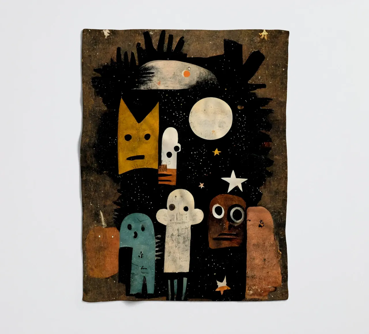 Me and My Spooky Friends coperta in pile da treechild