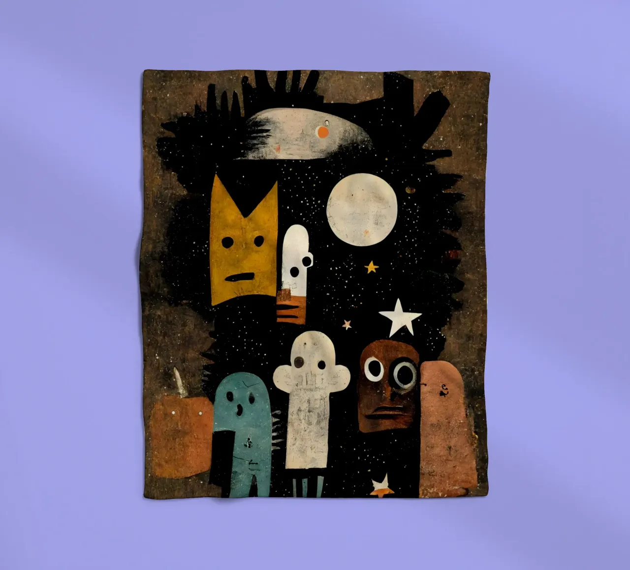 Me and My Spooky Friends coperta in pile da treechild