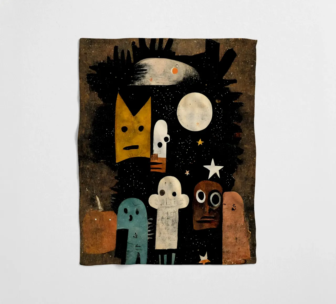 Me and My Spooky Friends coperta in pile da treechild