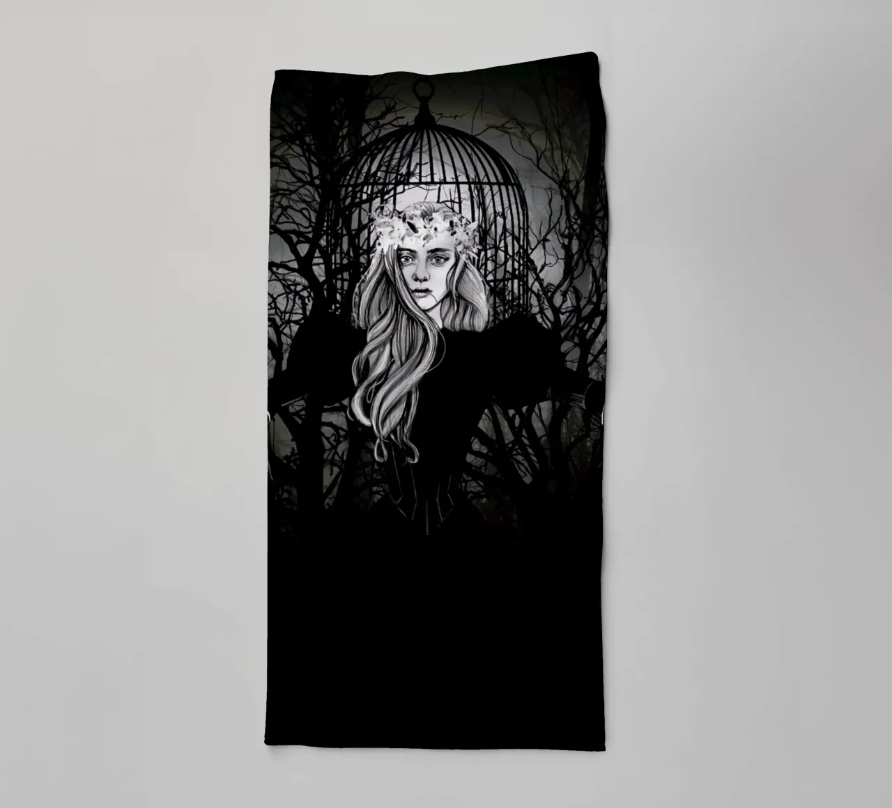 Queen Of The Forest asciugamano da bagno da Agnes KR Patience