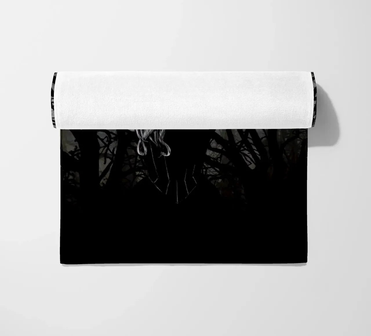 Queen Of The Forest beach towel by Agnes KR Patience