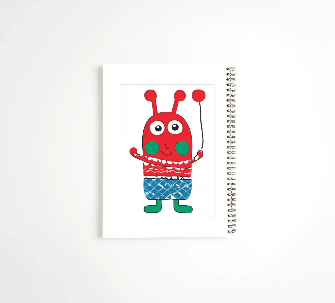 moumoun 1 spiral notebook by Rezh creations