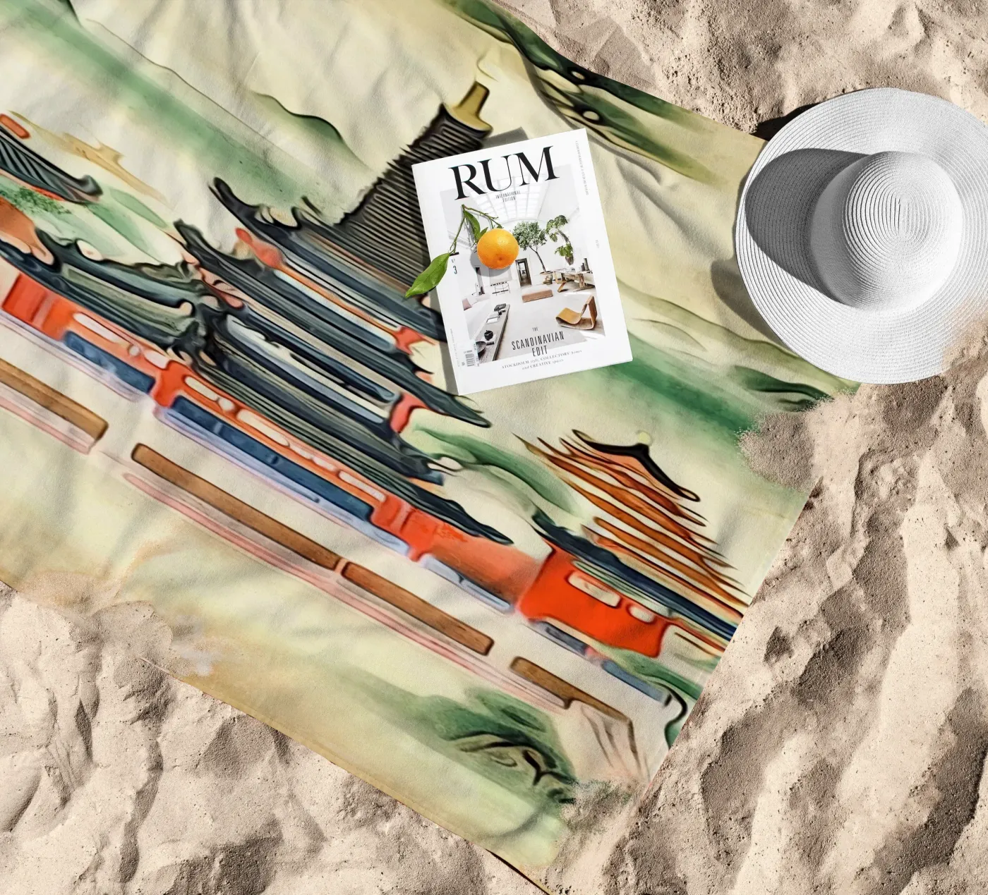 Pagoda e tempio telo mare da ZAMART