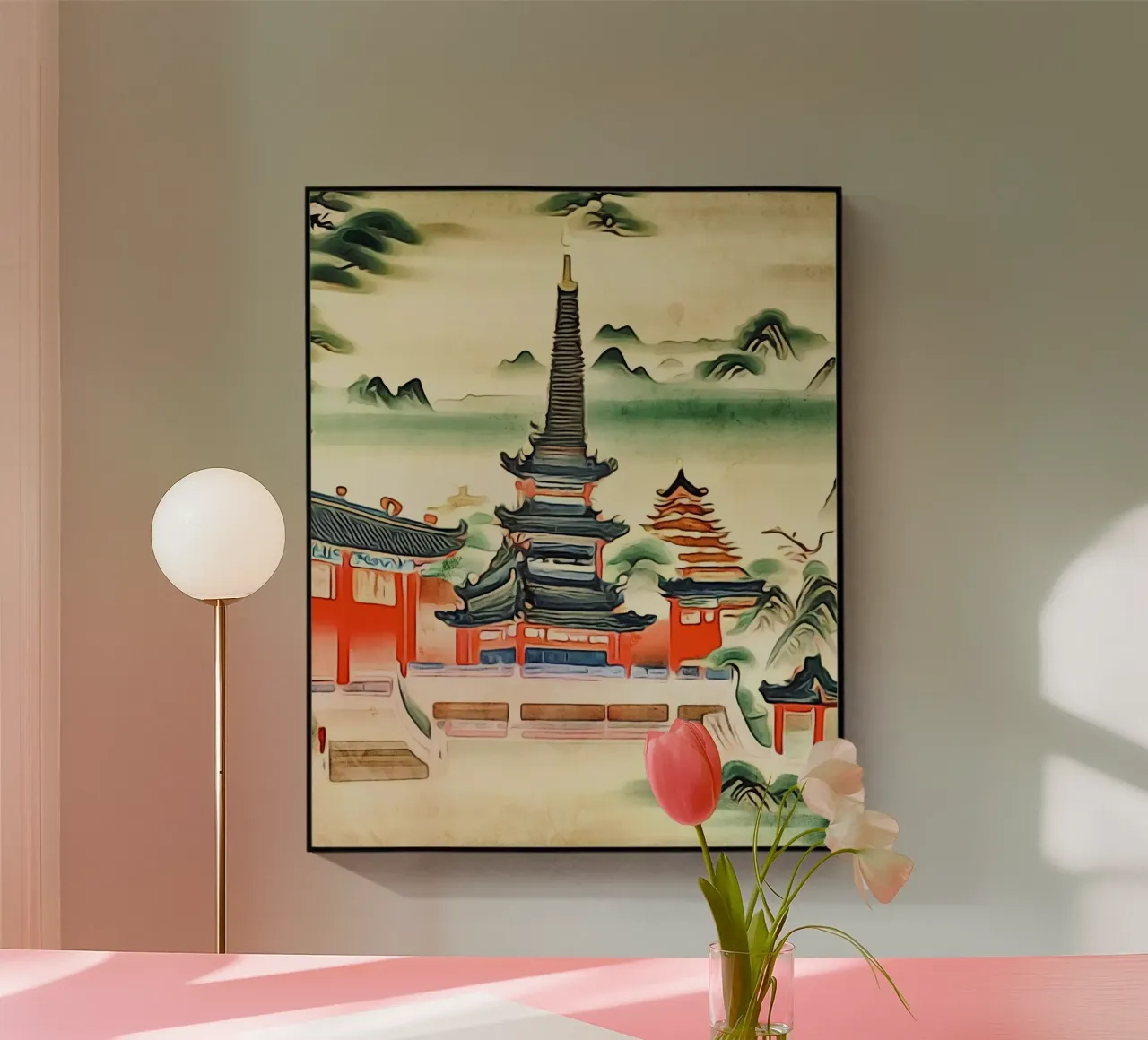 Pagoda e tempio plexiglass da ZAMART