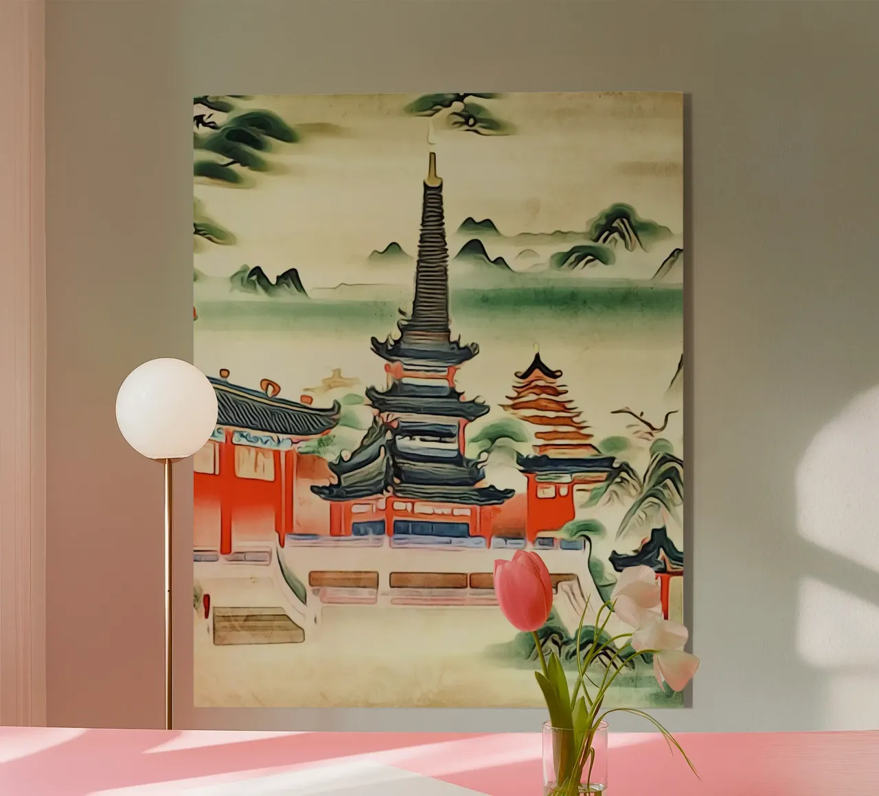 Pagoda e tempio plexiglass da ZAMART