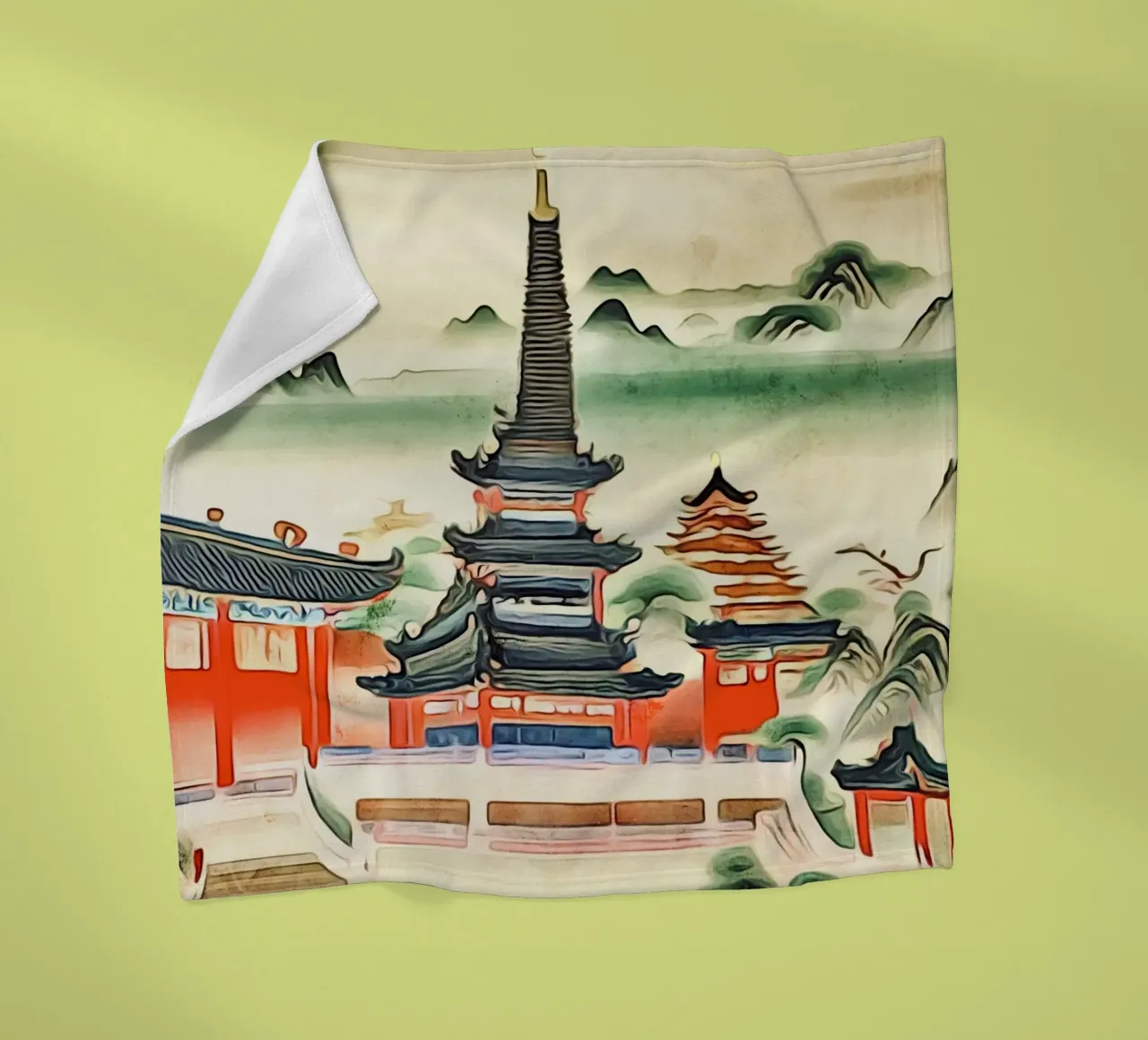 Pagoda e tempio coperta in pile da ZAMART