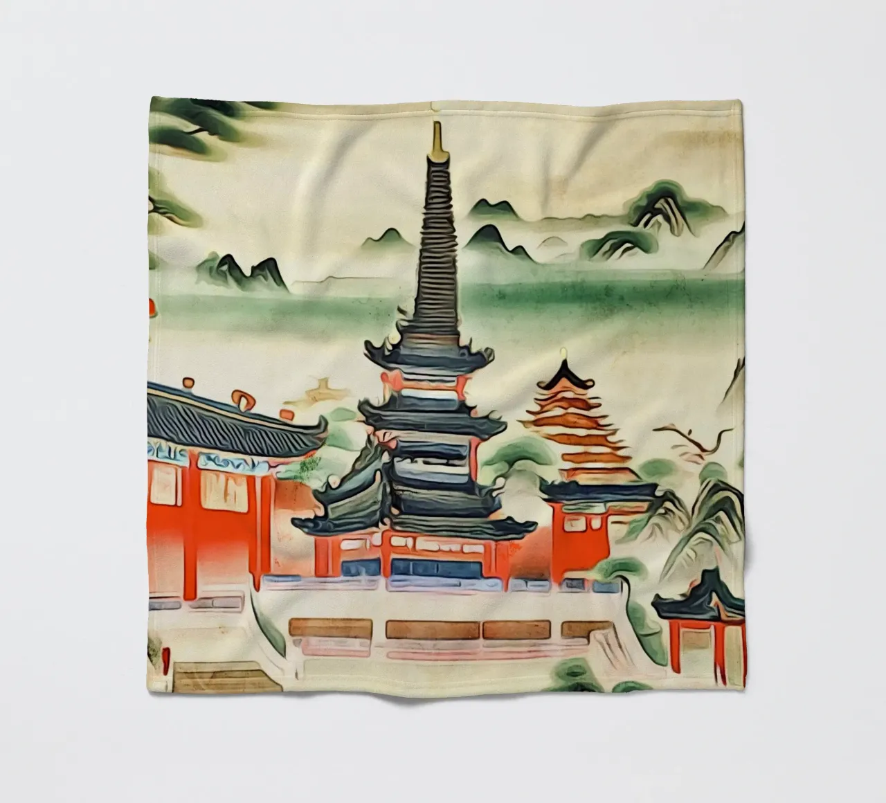 Pagoda e tempio coperta in pile da ZAMART