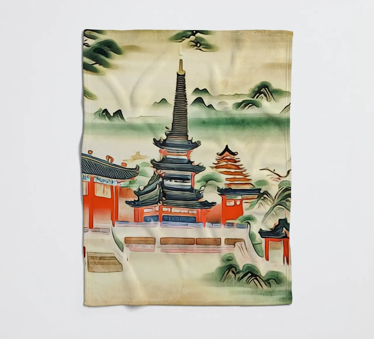 Pagoda e tempio coperta in pile da ZAMART