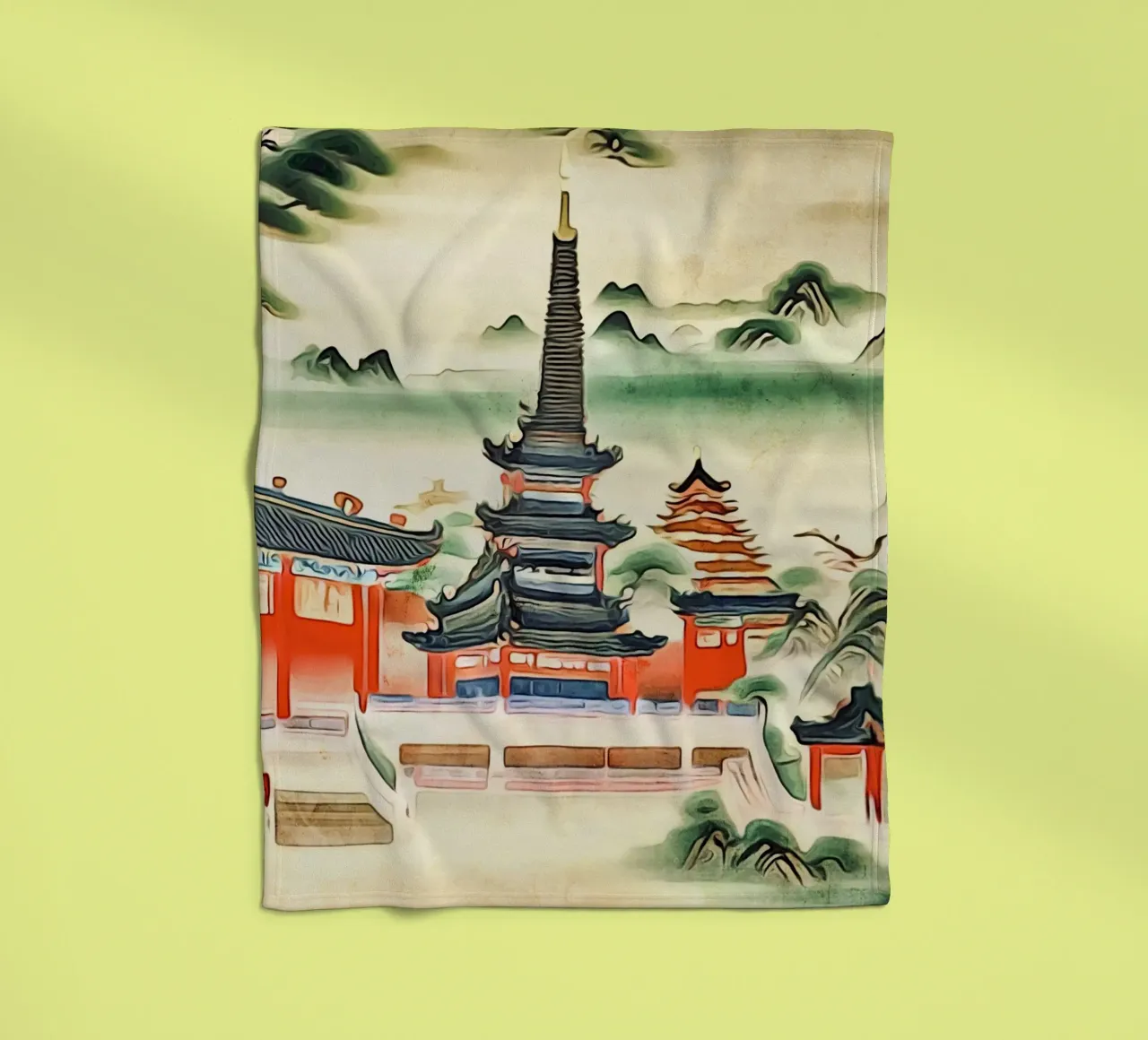 Pagoda e tempio coperta in pile da ZAMART