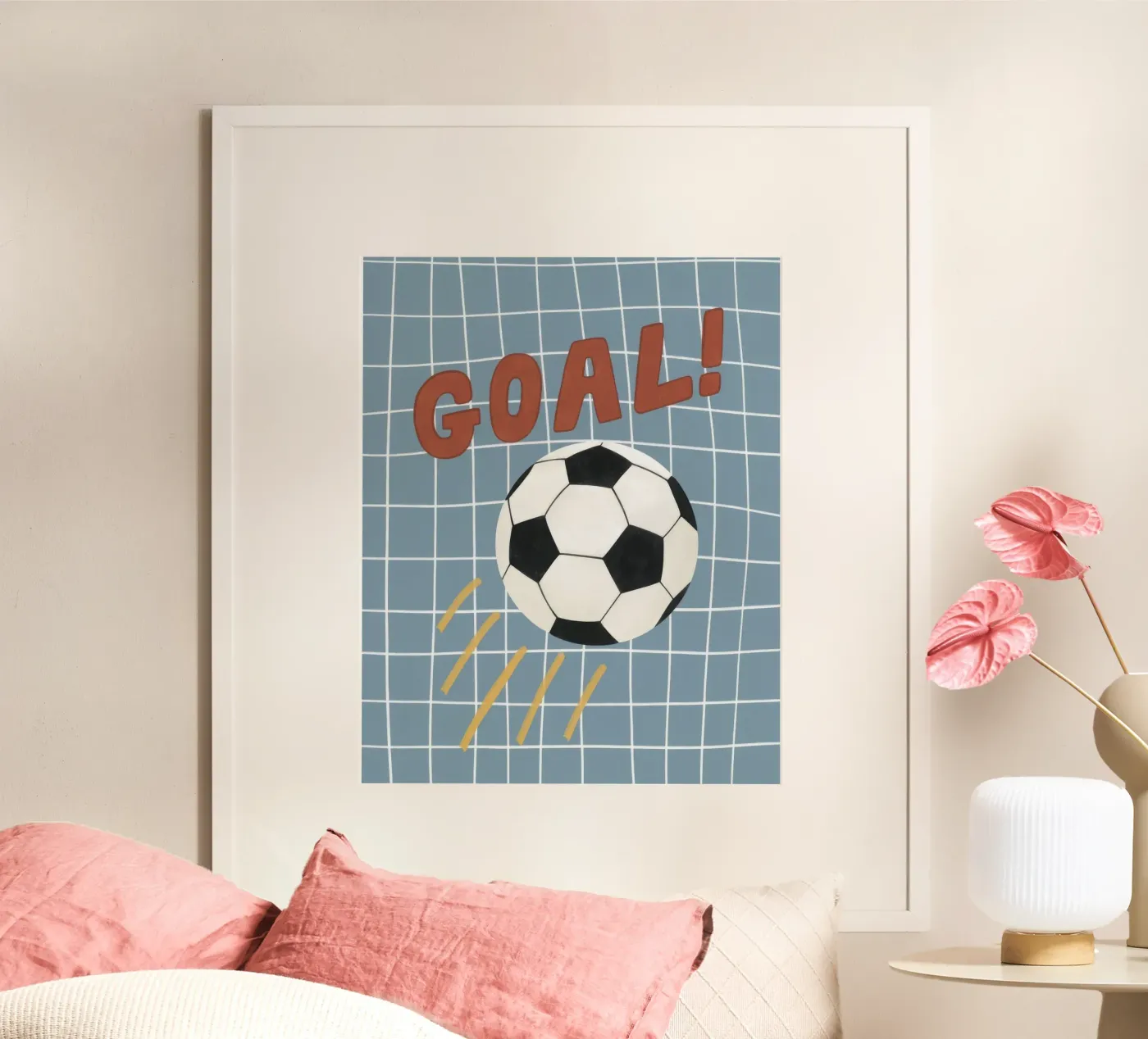 goal!!! poster by kid's Collection