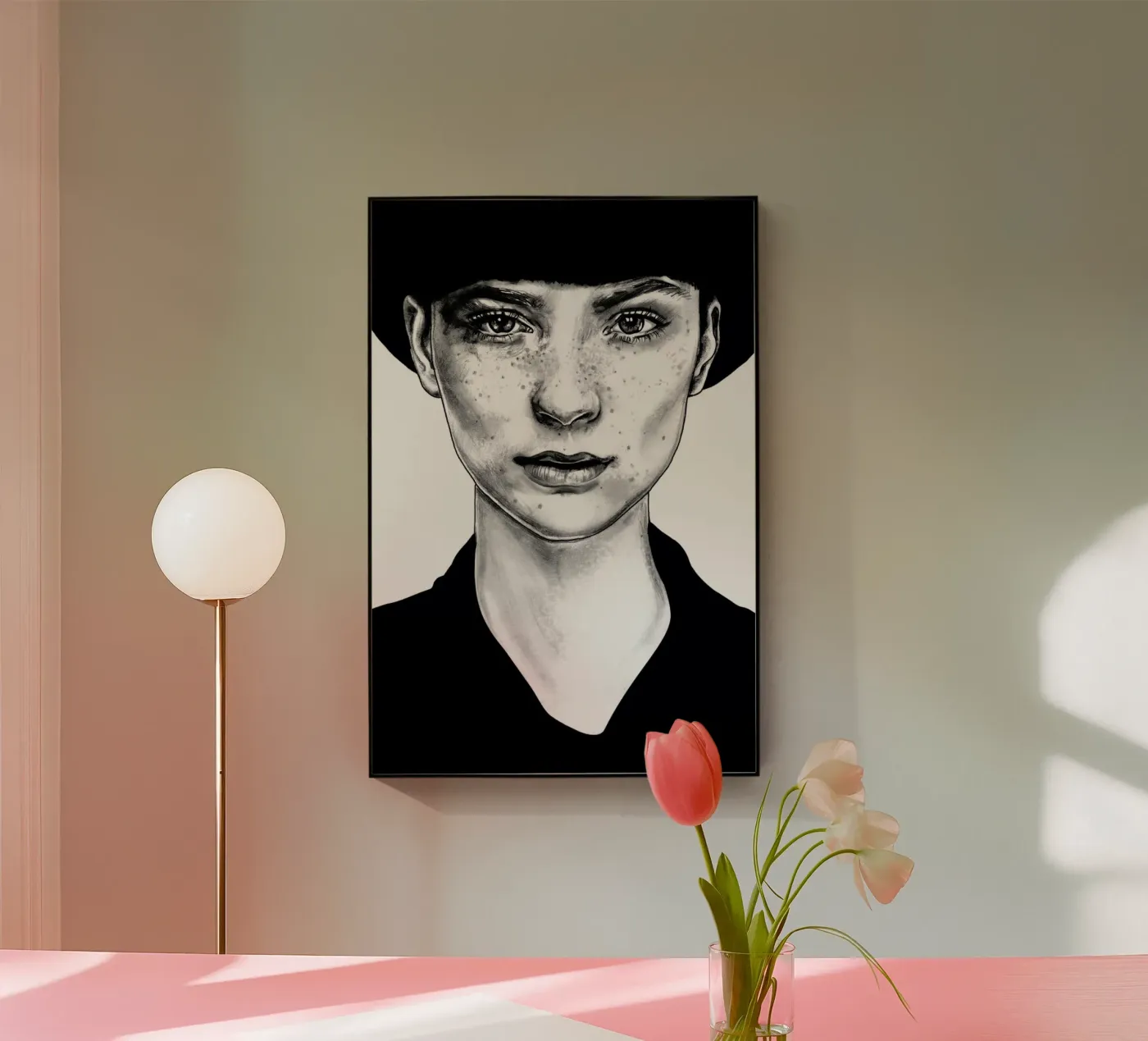 Nico R. Acryl-Glas von Agnes KR Patience