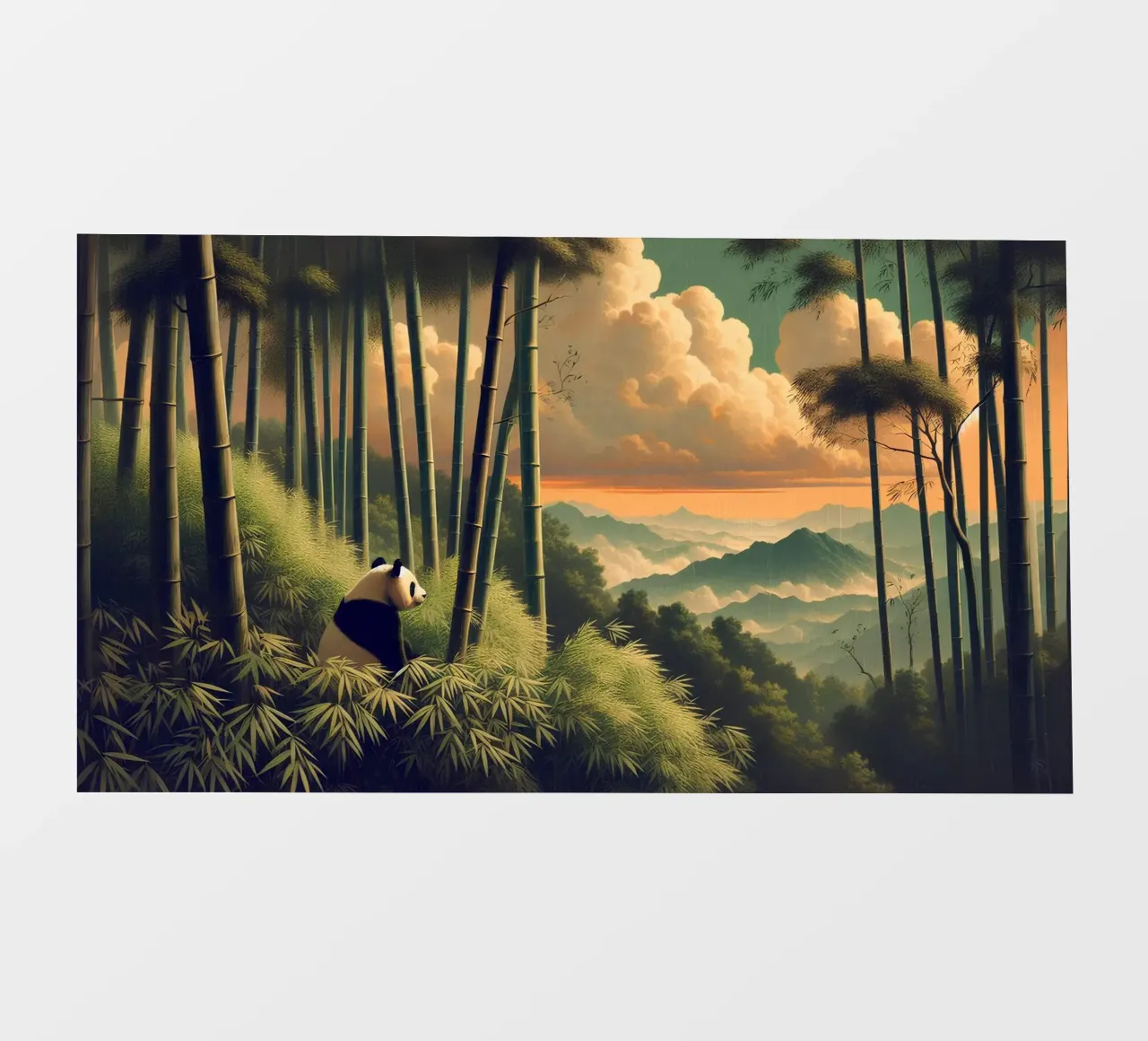 PANDA pellicola backlit da RUBIANT ART