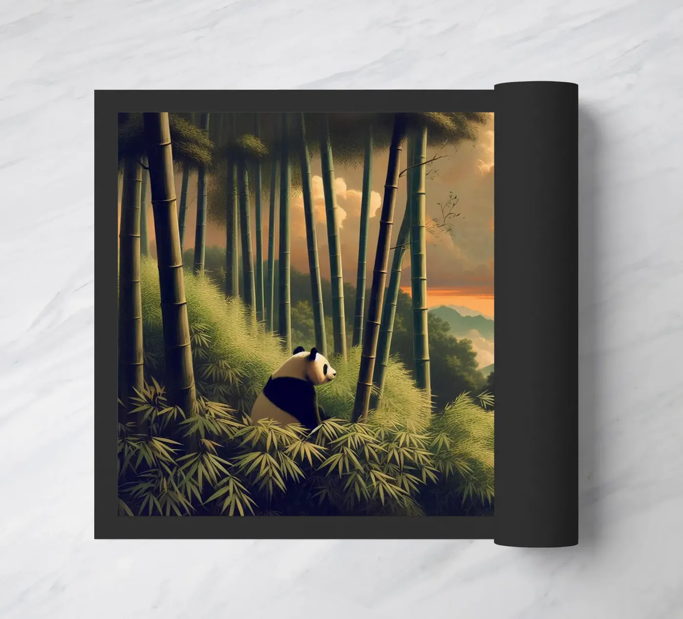 PANDA deurmat van RUBIANT ART