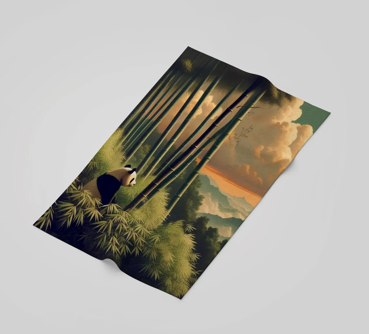 PANDA telo mare da RUBIANT ART