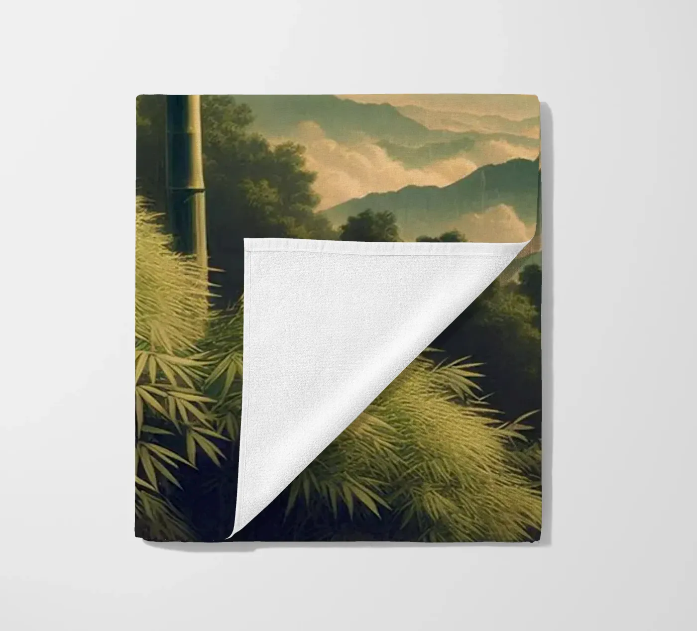 PANDA beach towel by RUBIANT ART